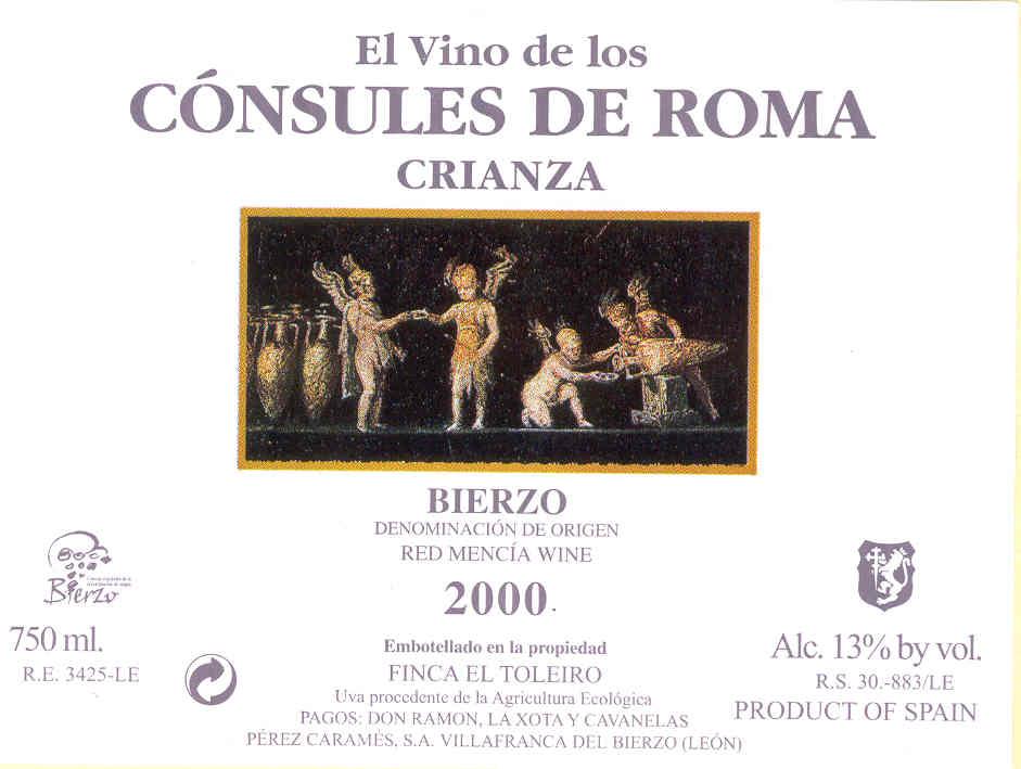 Cónsules de Roma Crianza