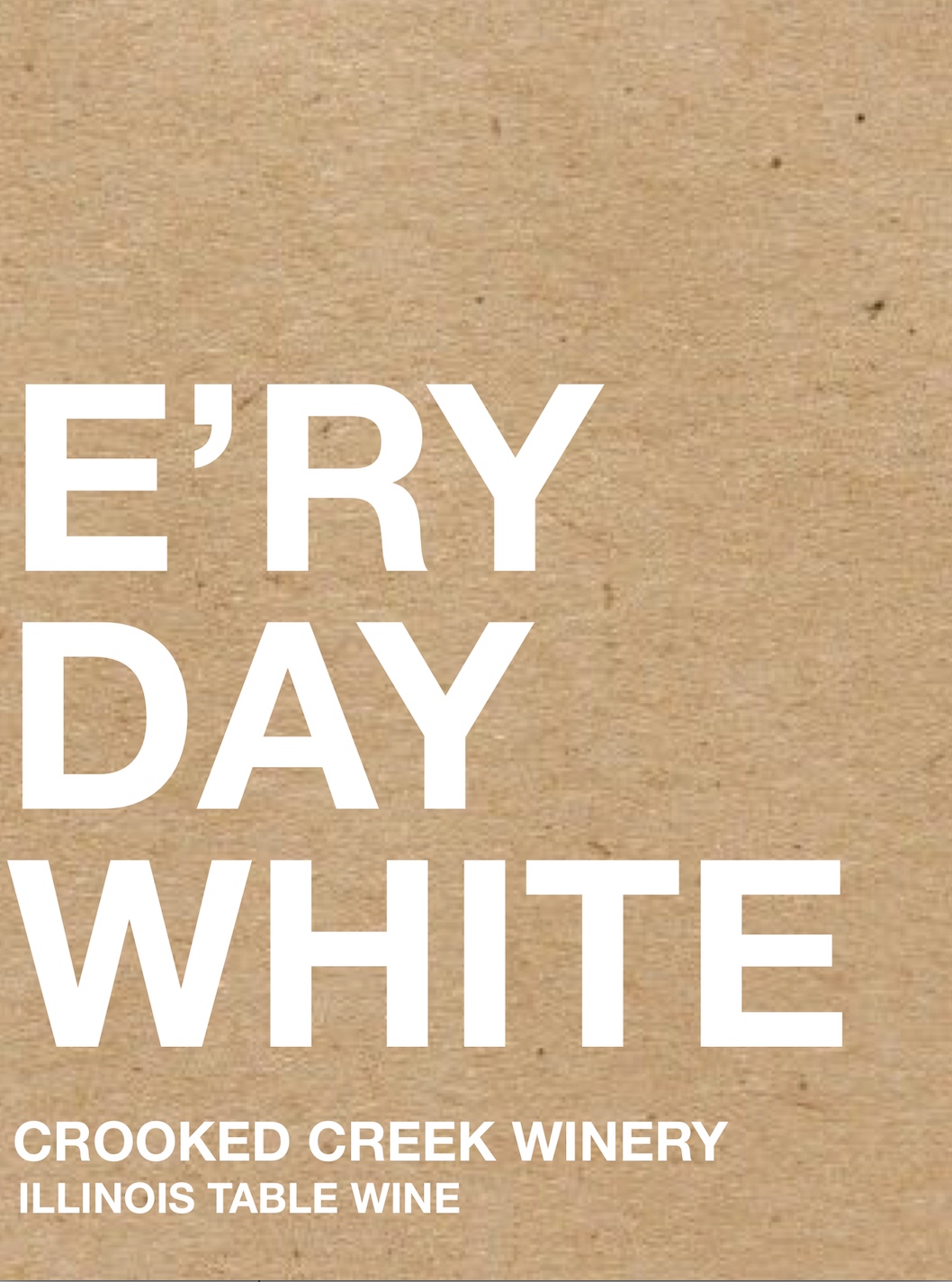E'ry Day White