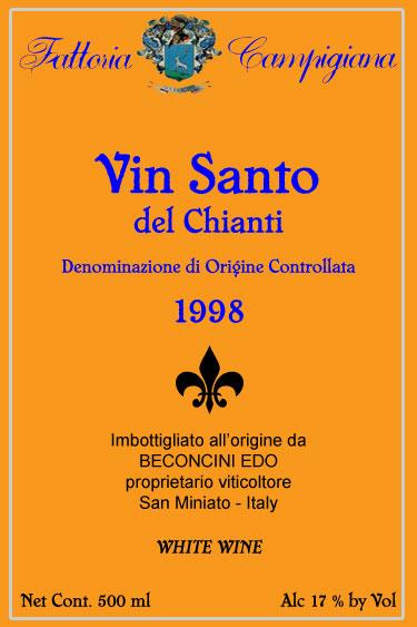 Vin Santo Del Chianti