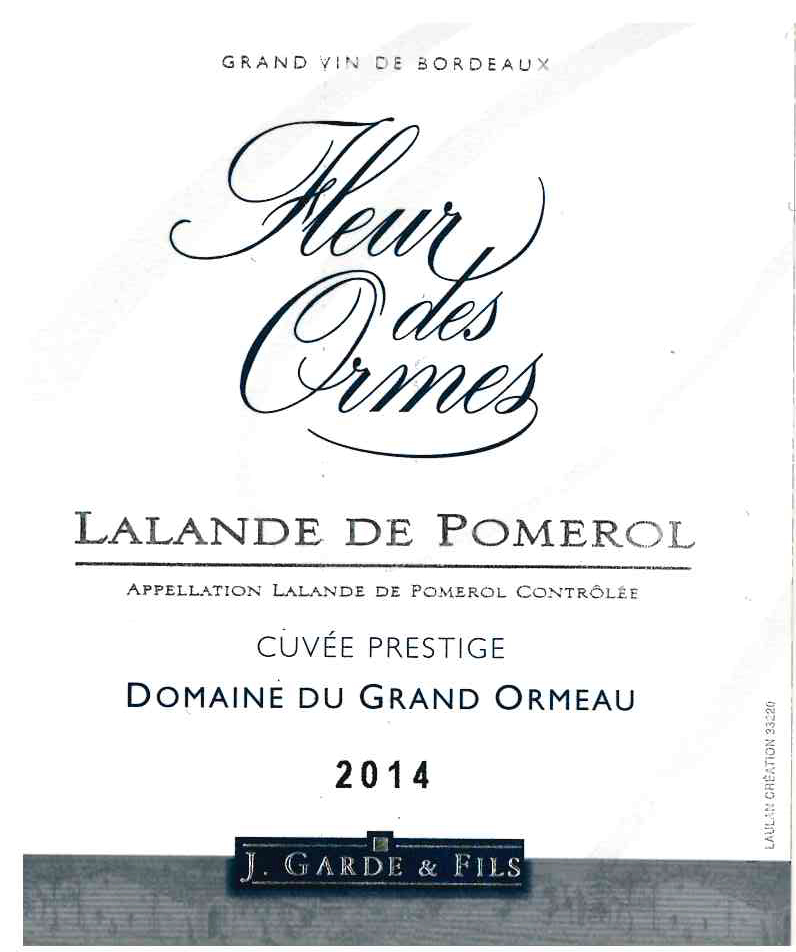 Domaine Du Grand Ormeau