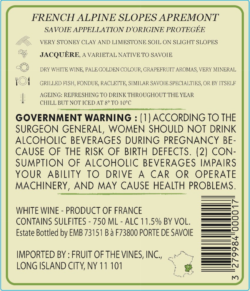 French Alpine Slopes Apremont