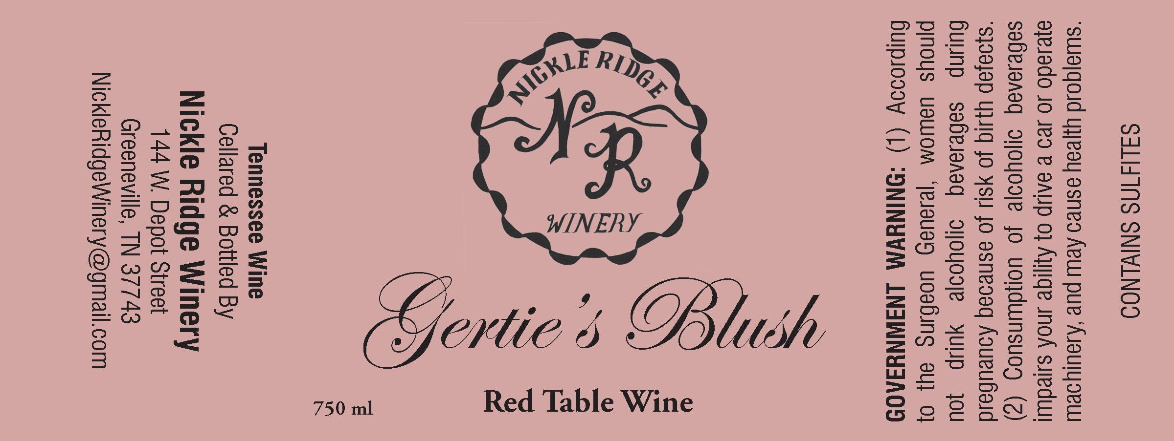 Gertie's Blush