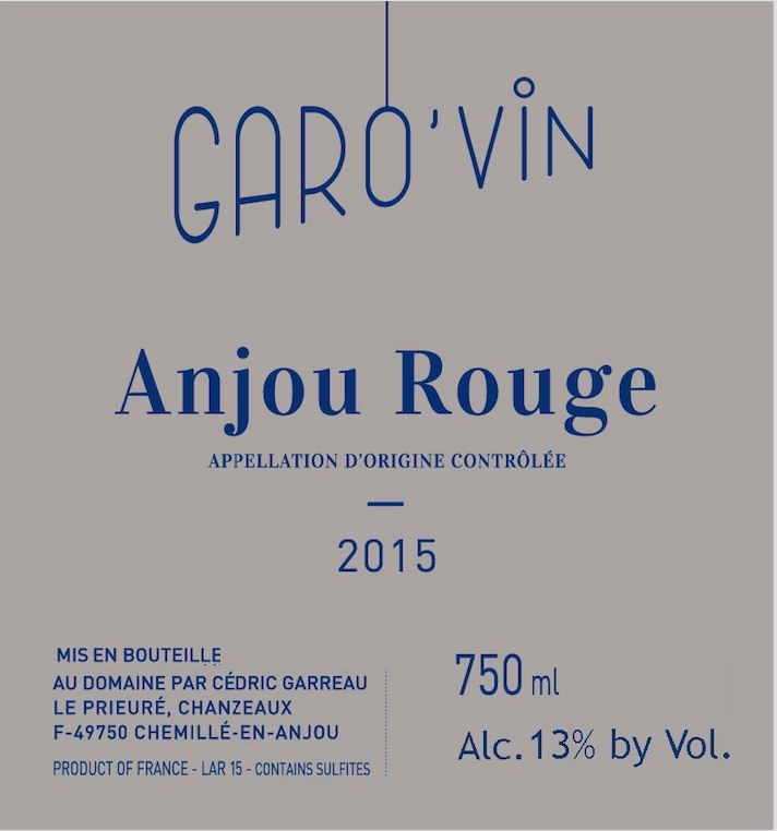Garo Vin Anjou Rouge