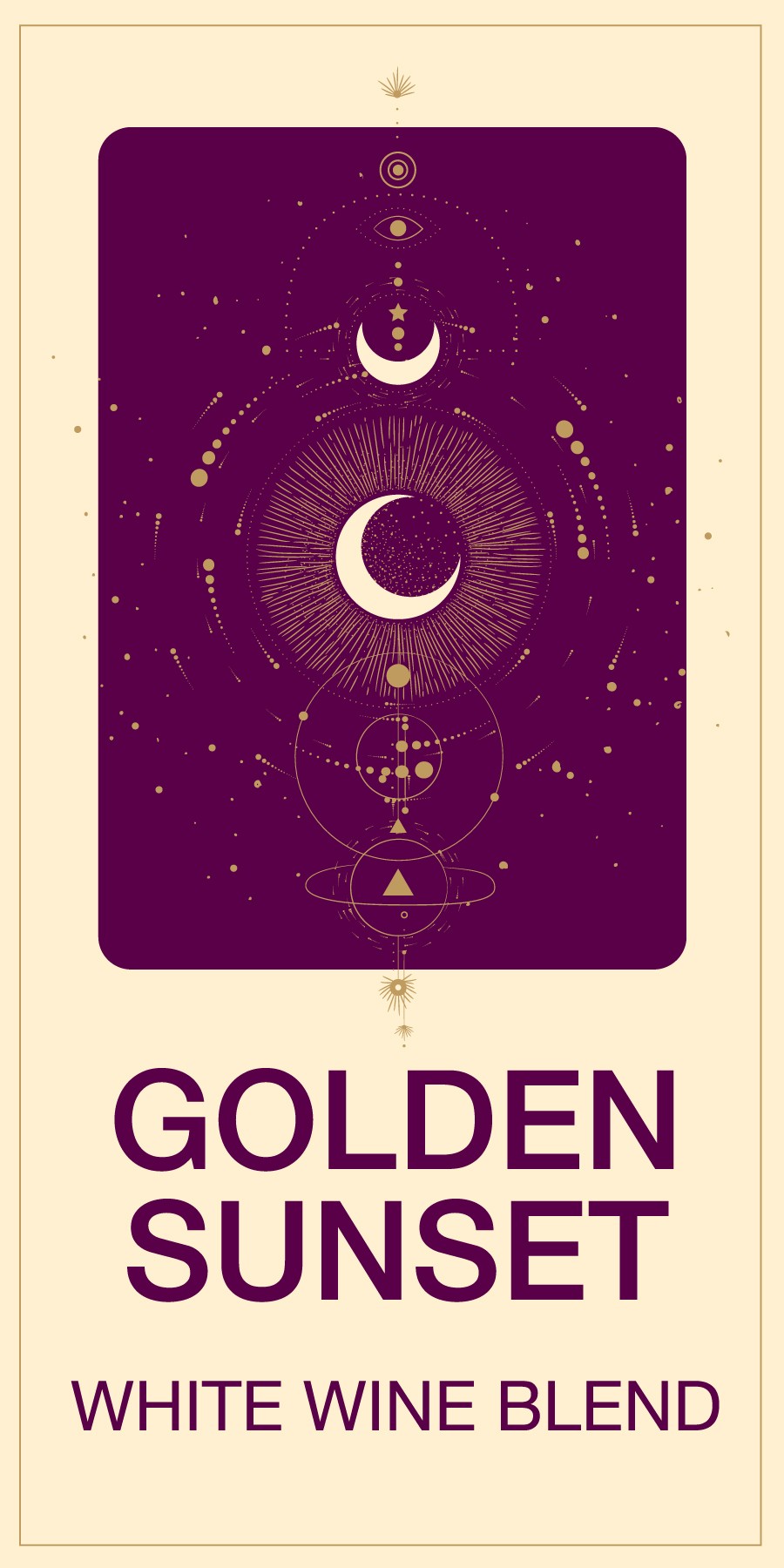 Golden Sunset White Wine Blend