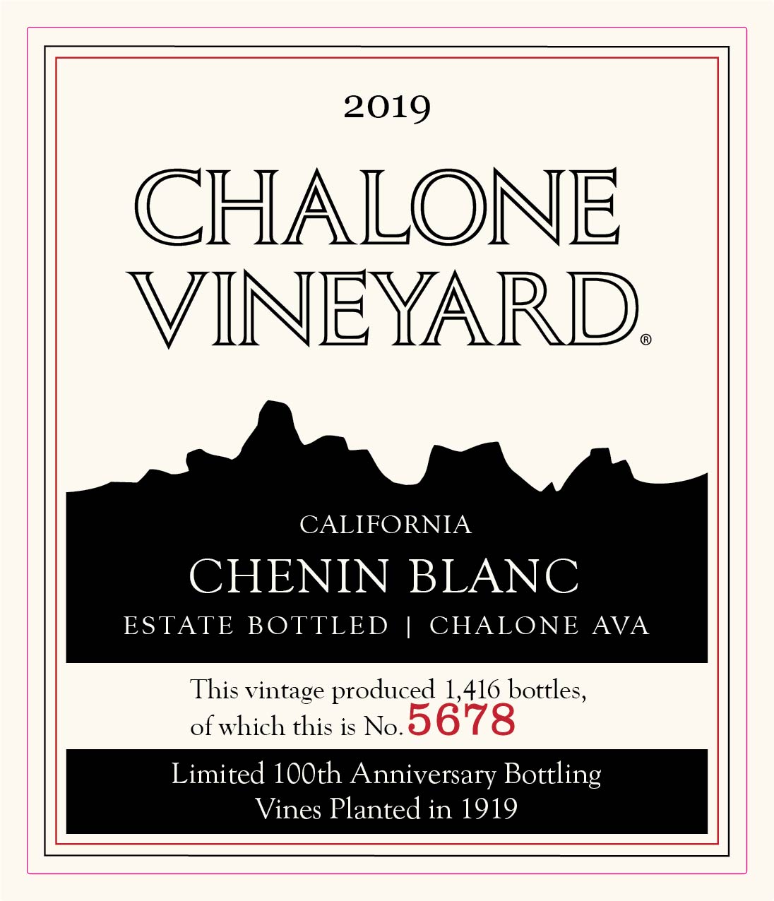 100th Anniversary Bottling