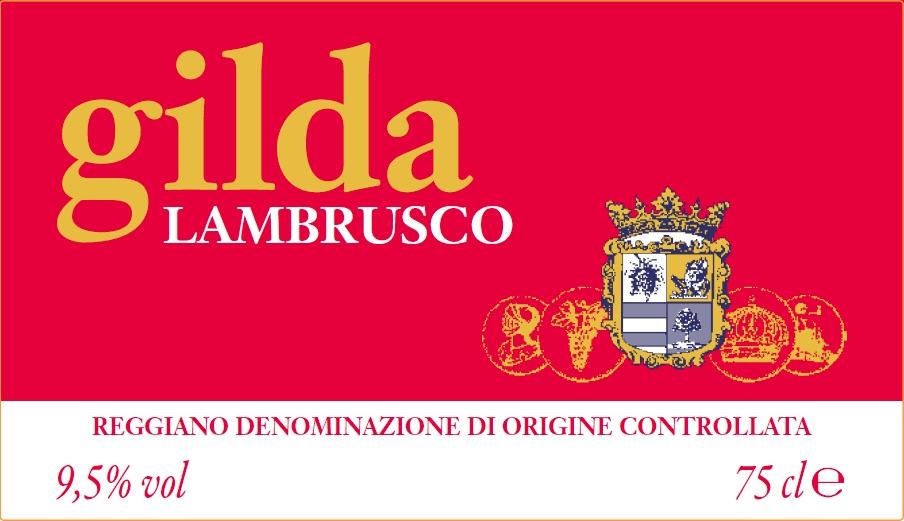 Gilda Reggiano Lambrusco Rosso Frizzante Semisecco