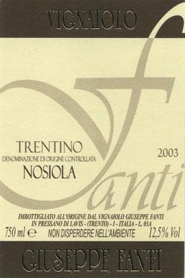 Nosiola Trentino