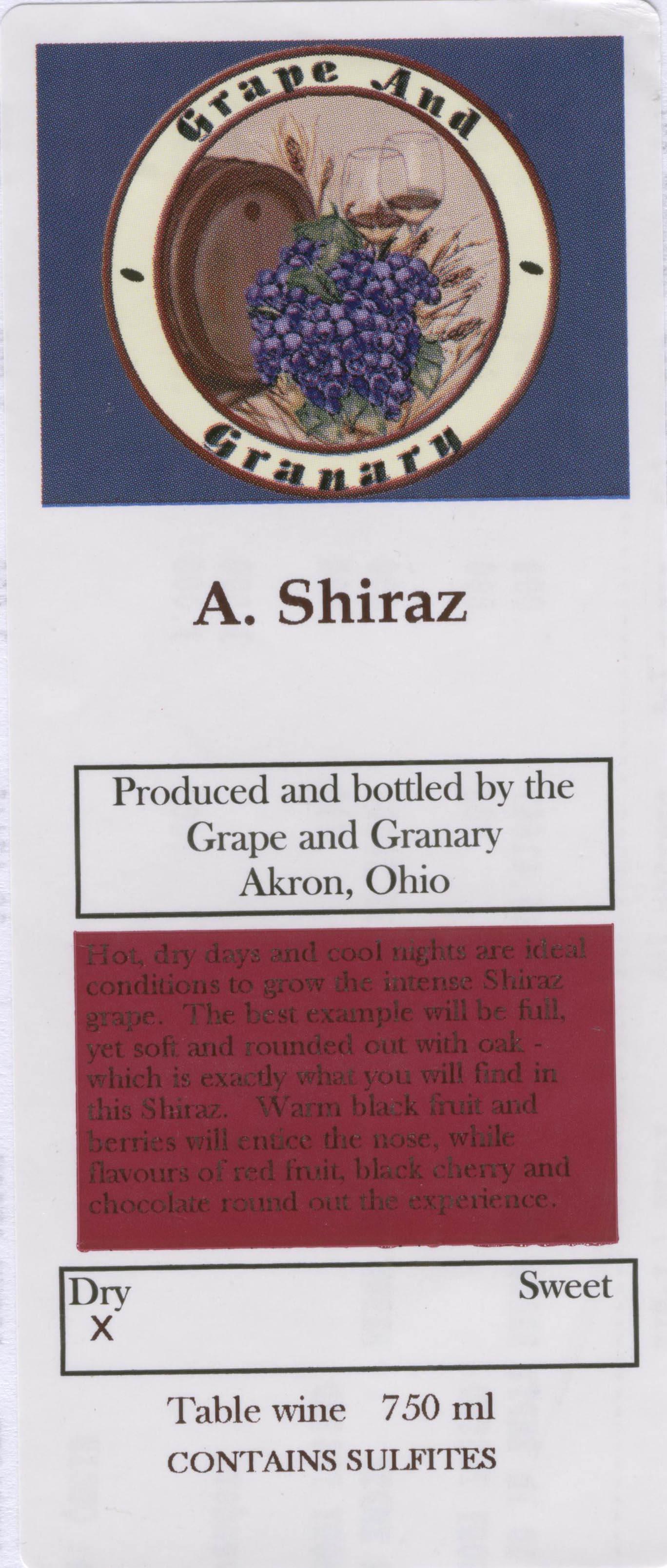 A. Shiraz