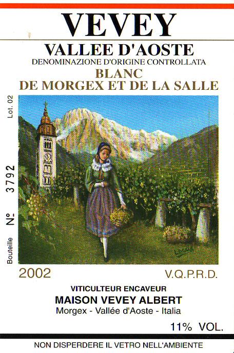 Blanc De Morgex Et De La Salle