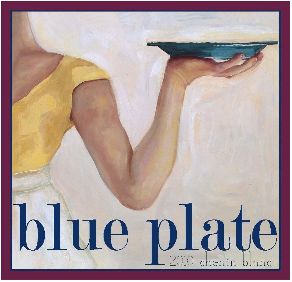 blue plate