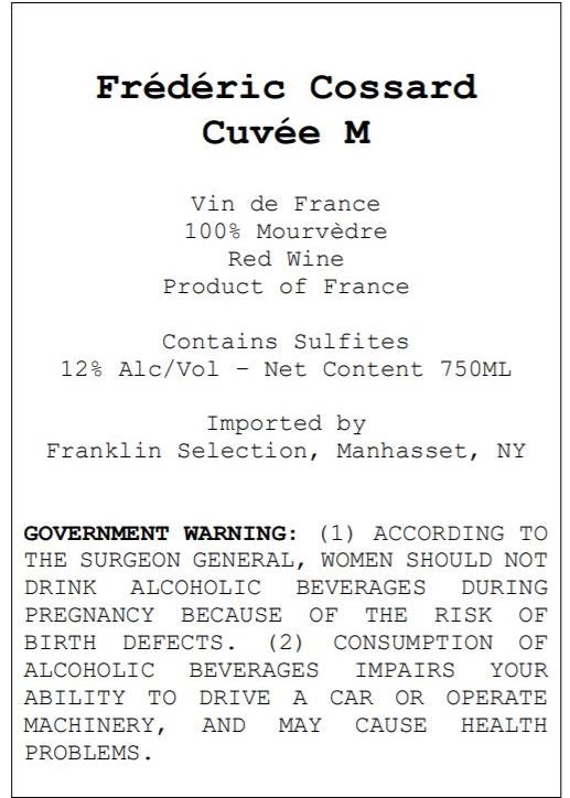 Cuvee M