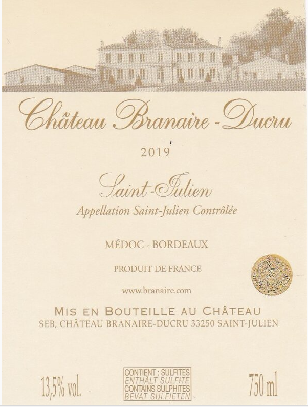Chateau Branaire - Ducru