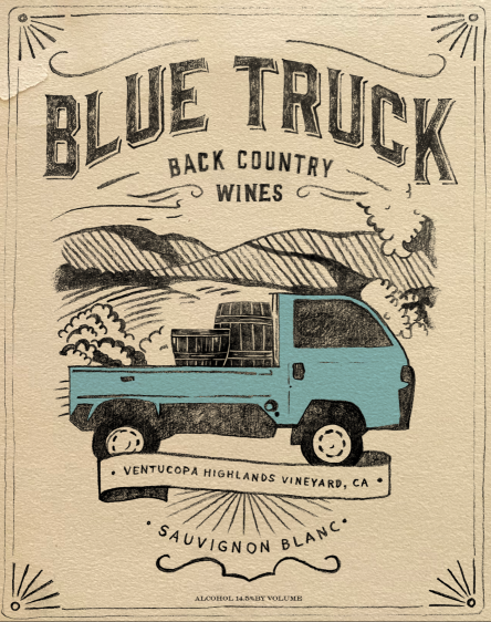Back Country Wines, Blue Truck