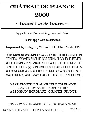 Grand Vin de Graves