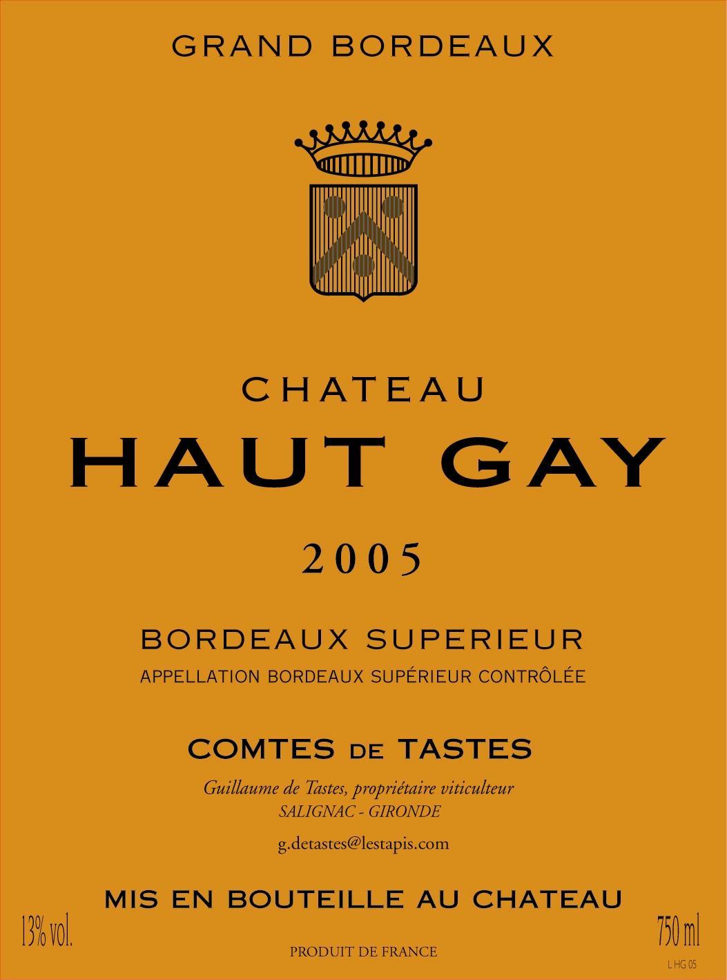 Chateau Haut Gay