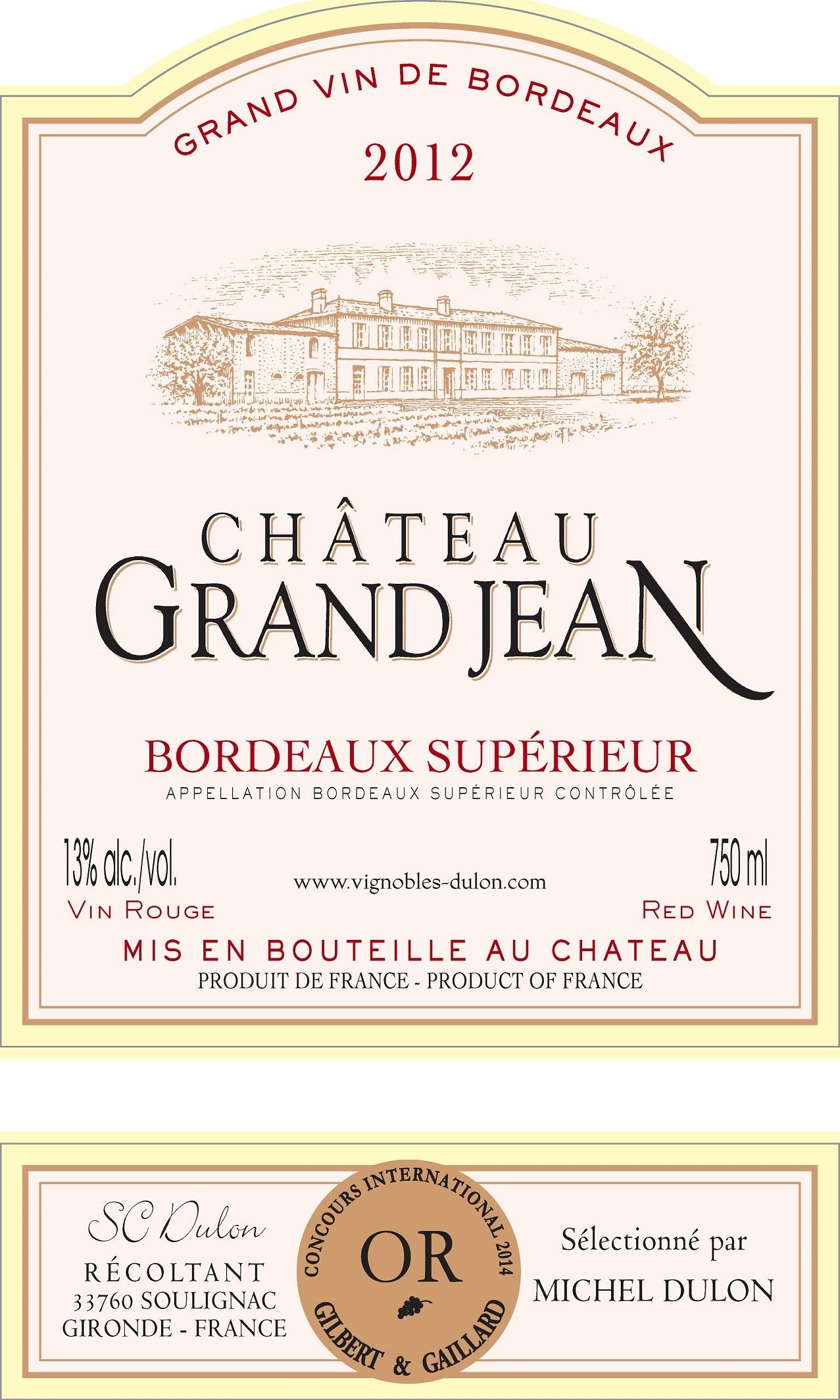 Vin Rouge Sc Dulon
