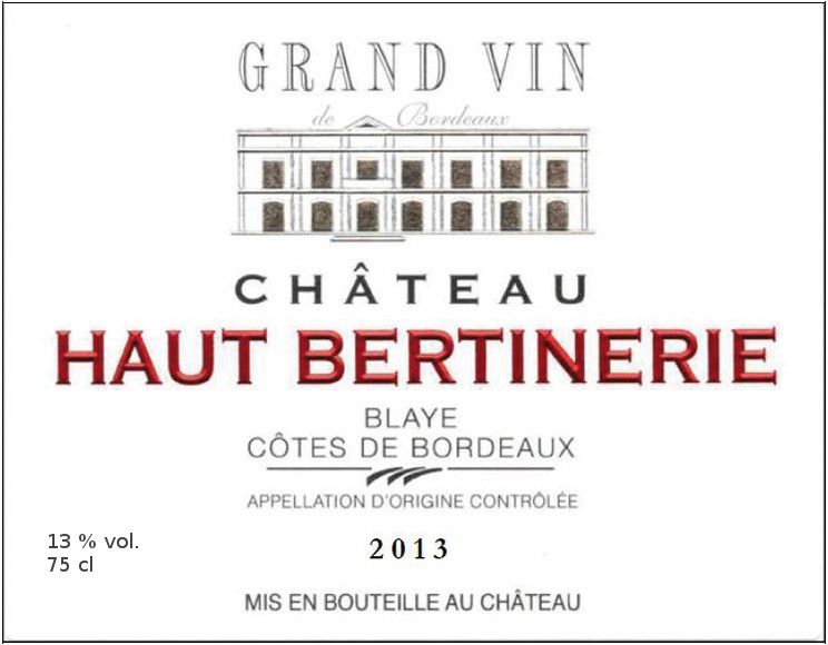 Grand Vin Haut Bertinerie
