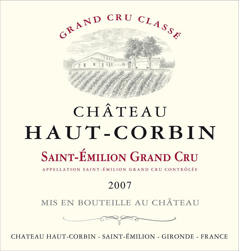 Haut-Corbin Saint-Émilion Grand Cru
