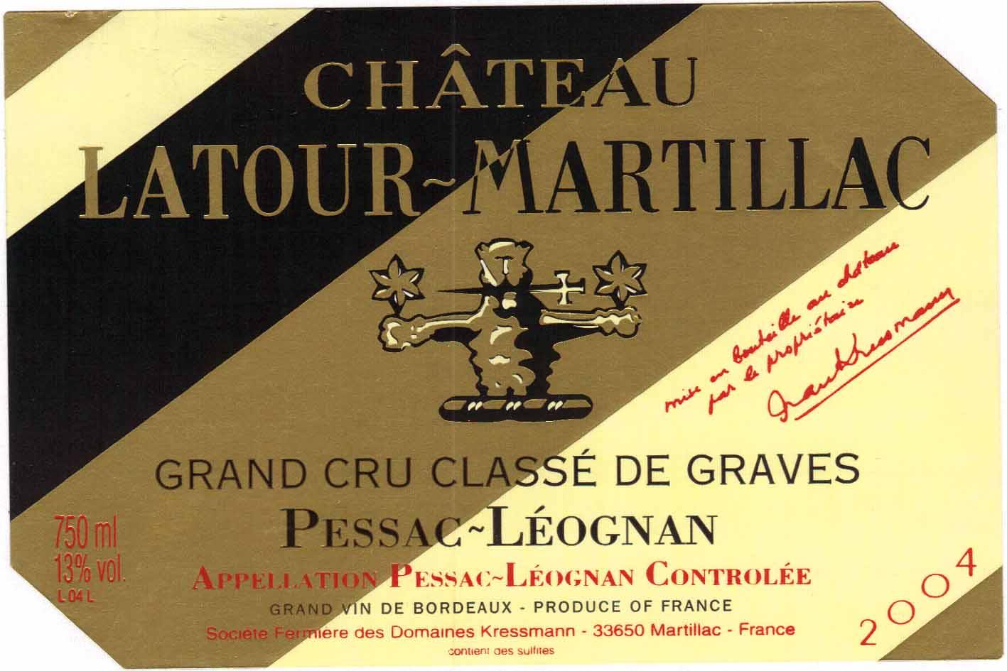 Grand Cru Classe De Graves