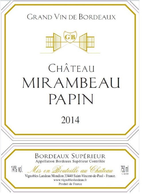 Château Mirambeau Papin