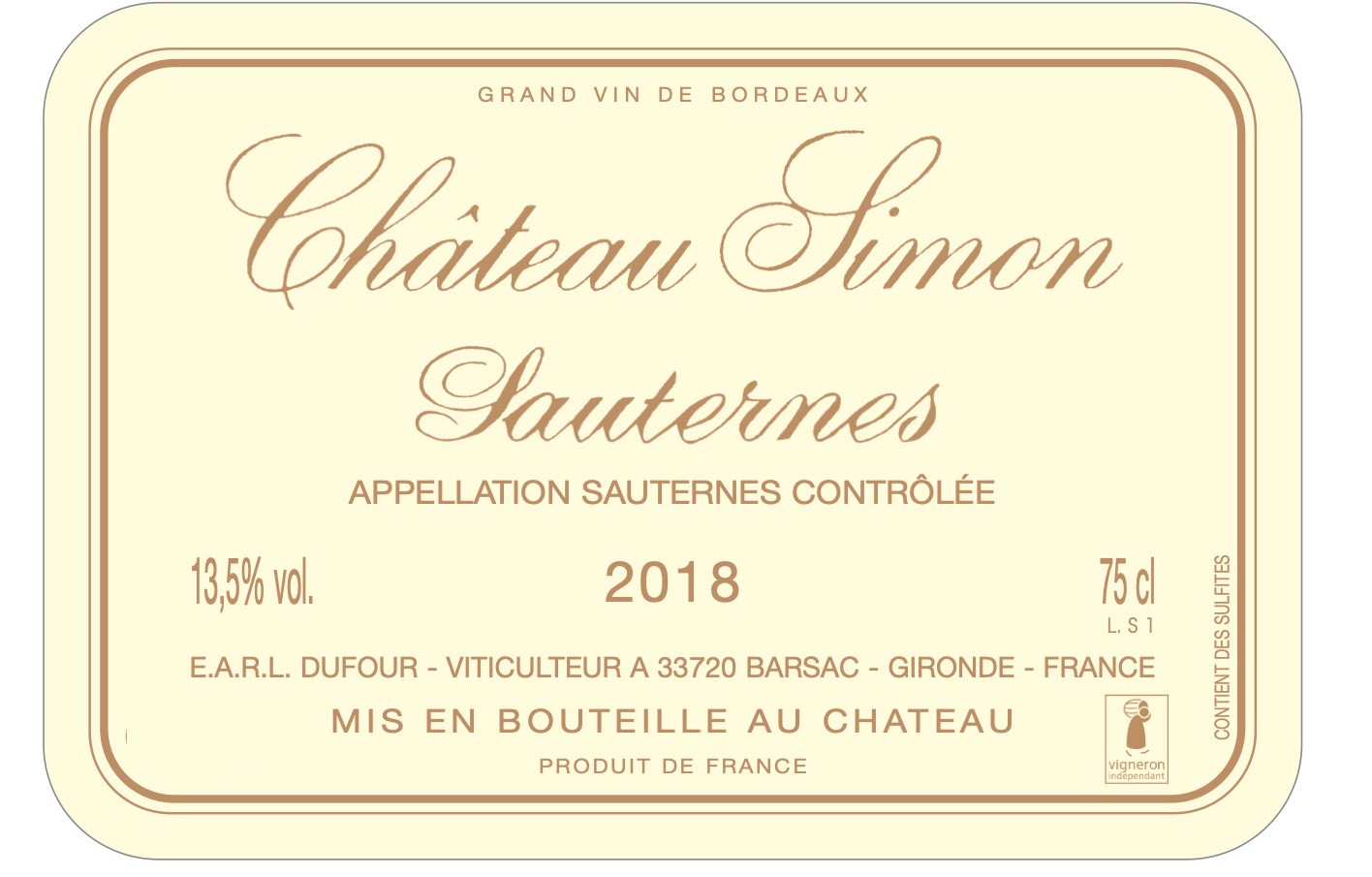 Chateau Simon Sauternes