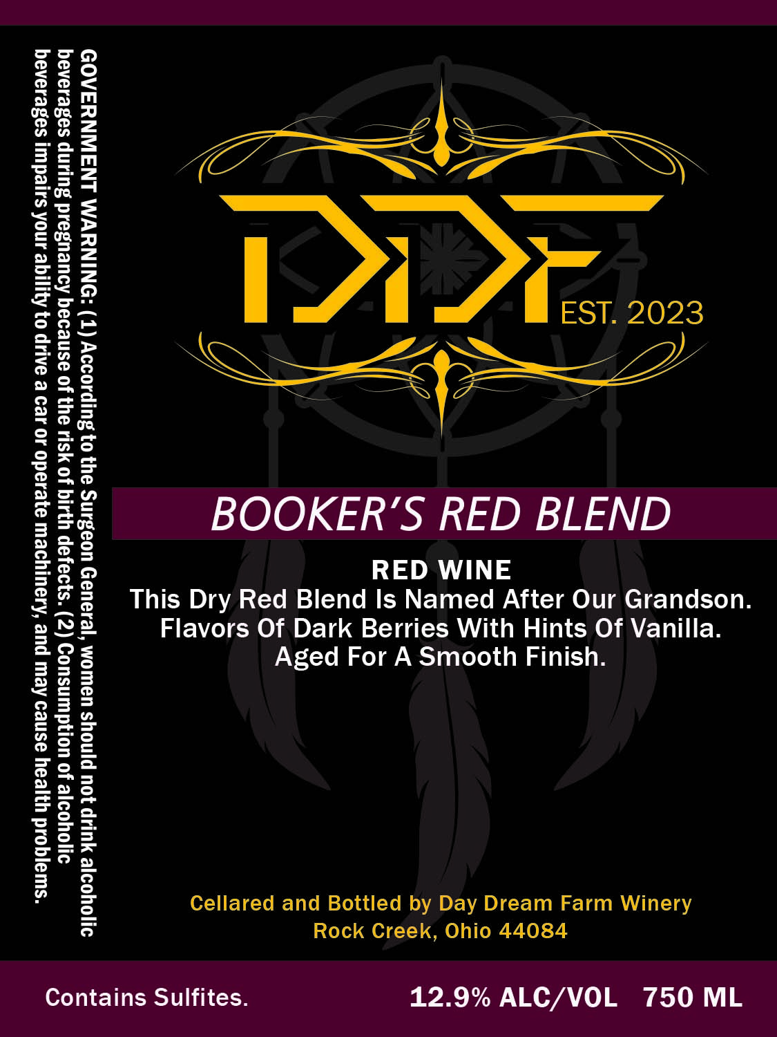 Booker's Red Blend