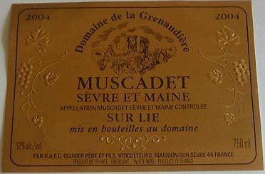 Muscadet Sevre Et Maine