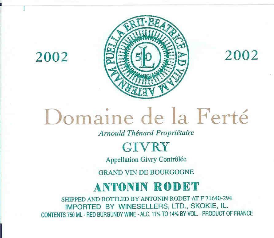 Domaine de la Ferté