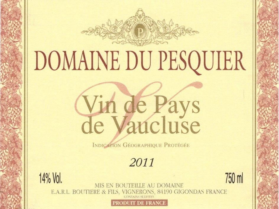 Vin De Pays De Vaucluse