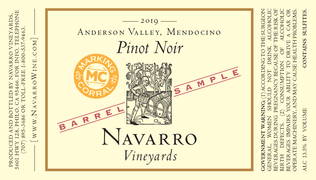 Marking Corral Barrel Sample