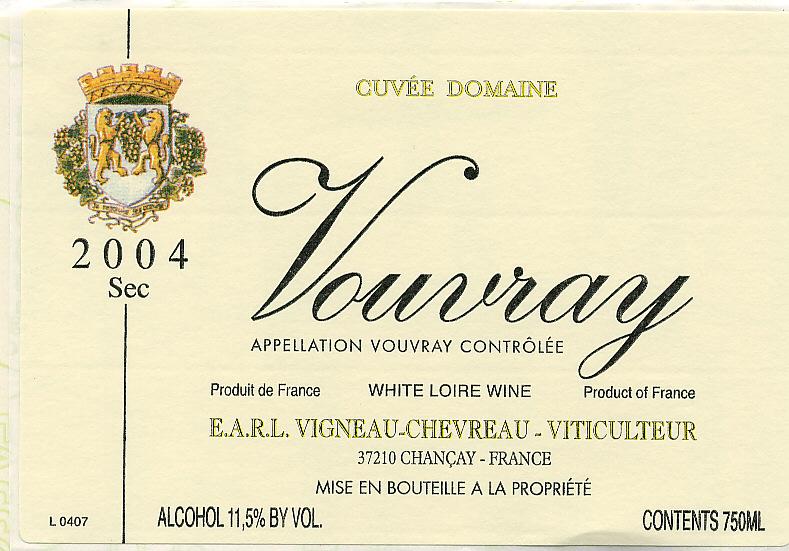 Cur Sec L Vouvray
