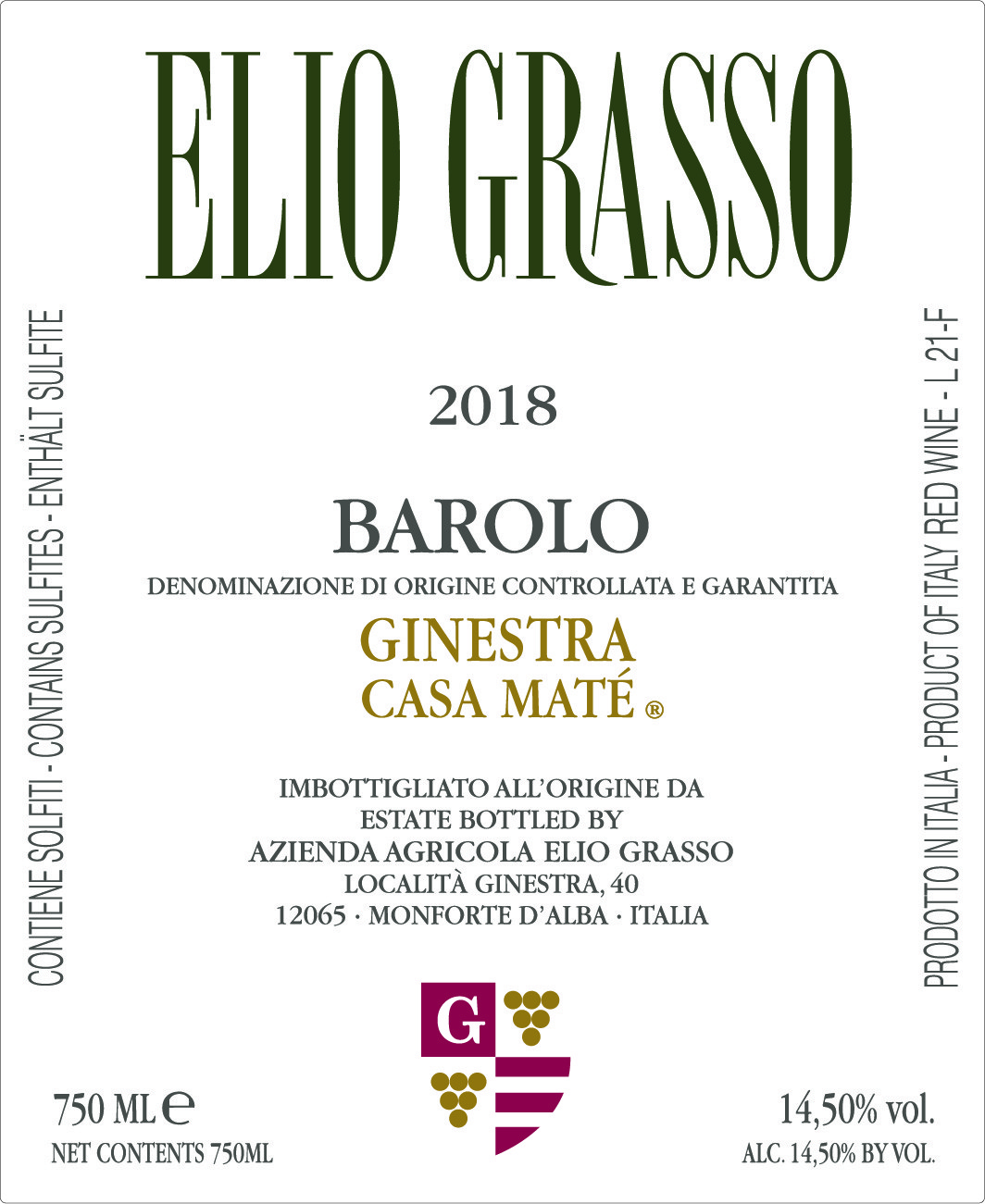 Ginestra Casa Mate