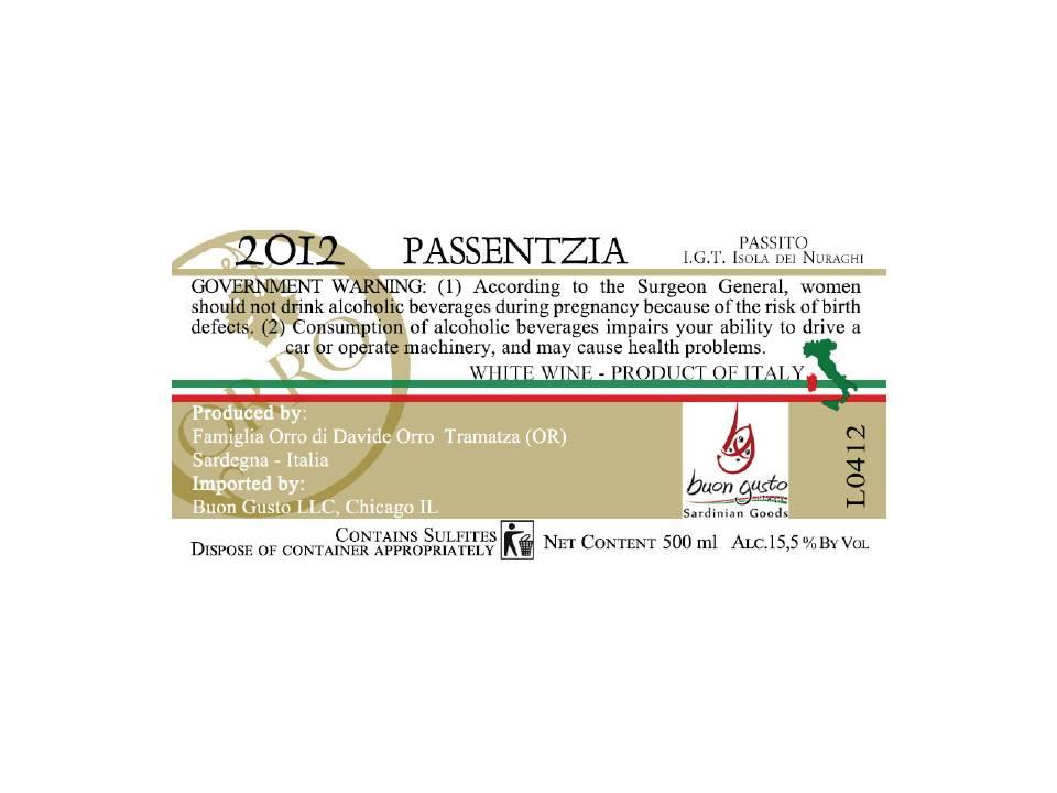 Passentzia