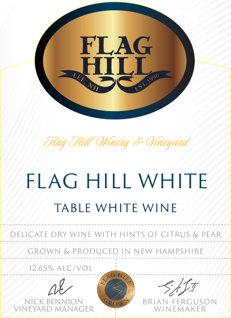 Flag Hill White Table