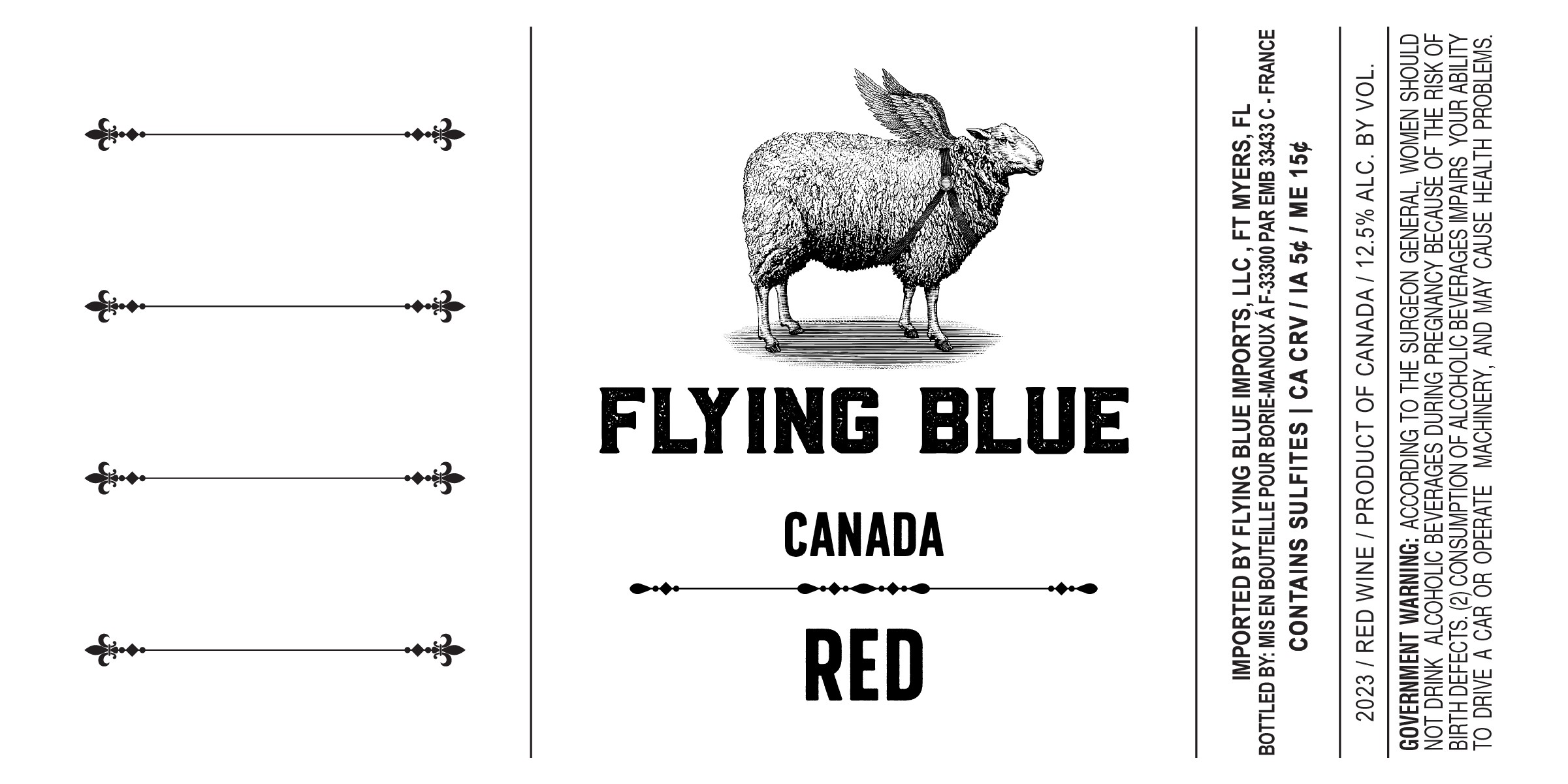Red Flying Blue