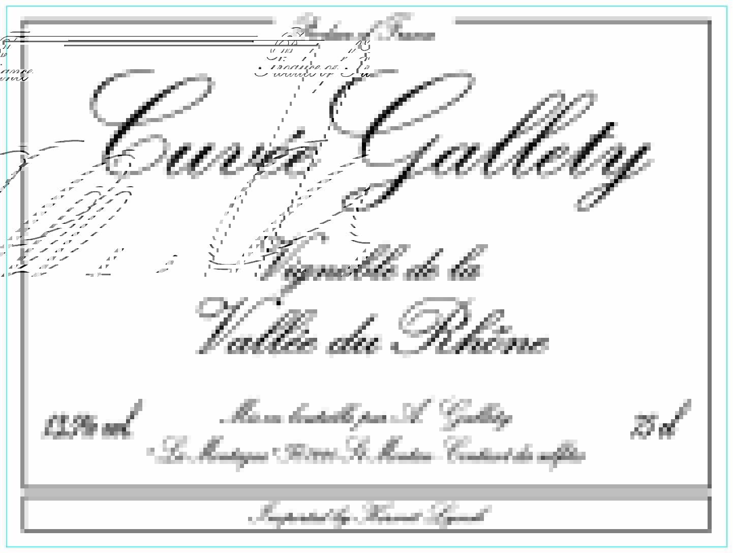 Vignoble De La Vallee Du Rhone