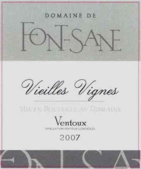 Vieilles Vignes