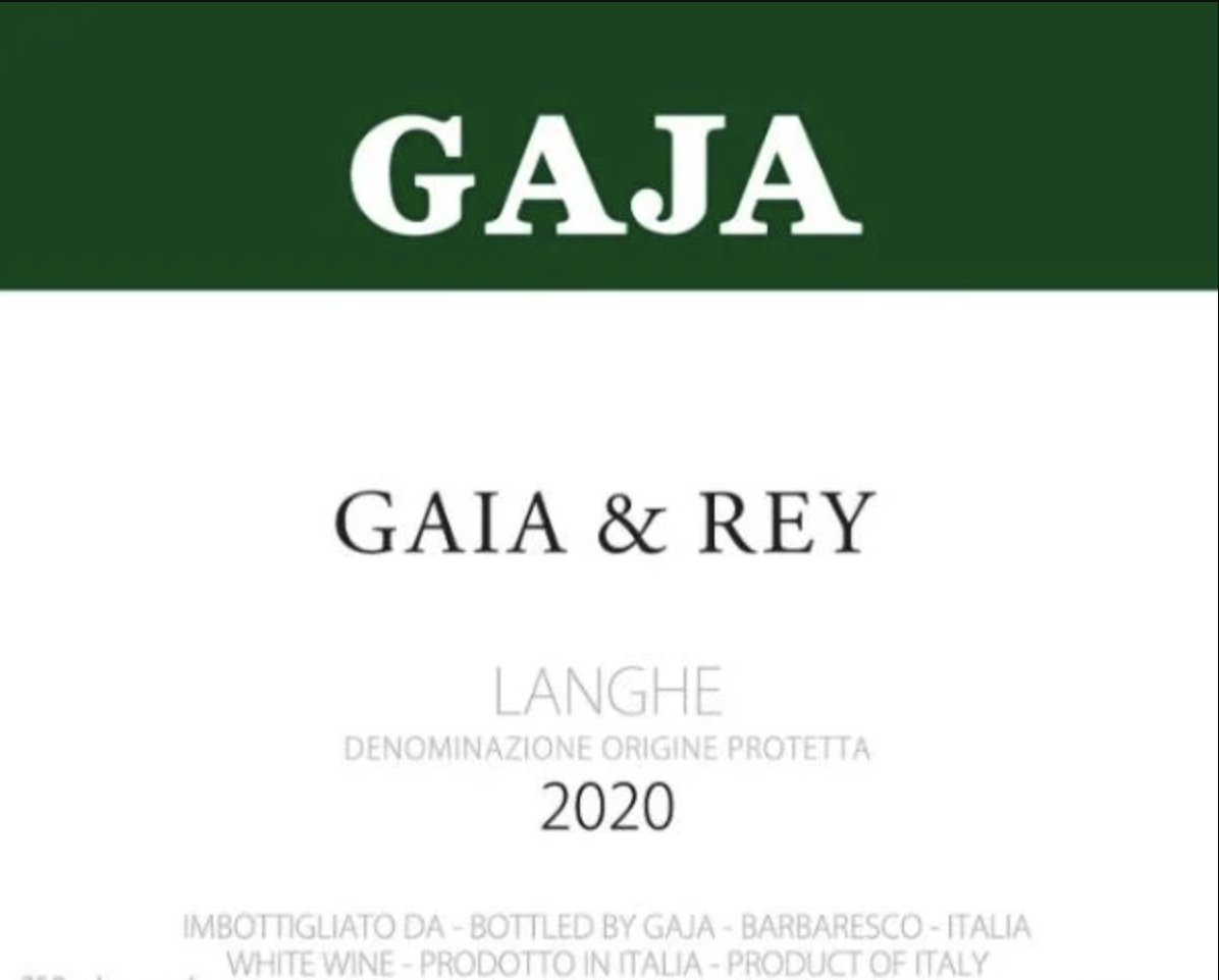 Gaia & Rey Langhe Bianco