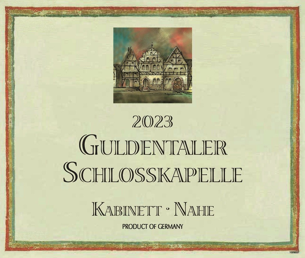 Guldentaler Schlosskapelle Kabinett Müller - Thurgau Nahe White Grape Wine