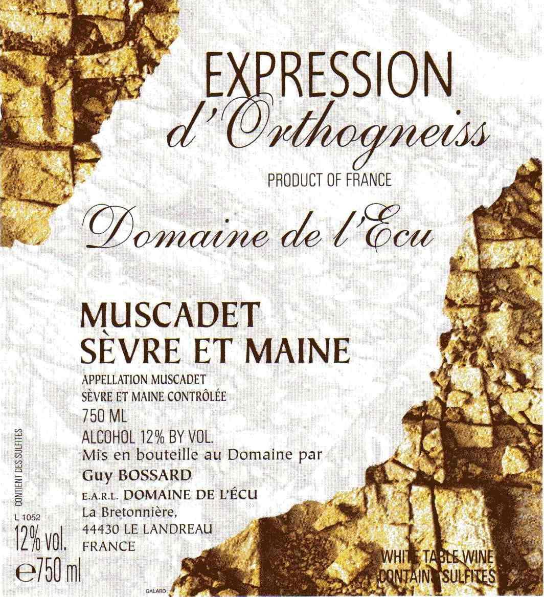 Expression D"Orthogneiss