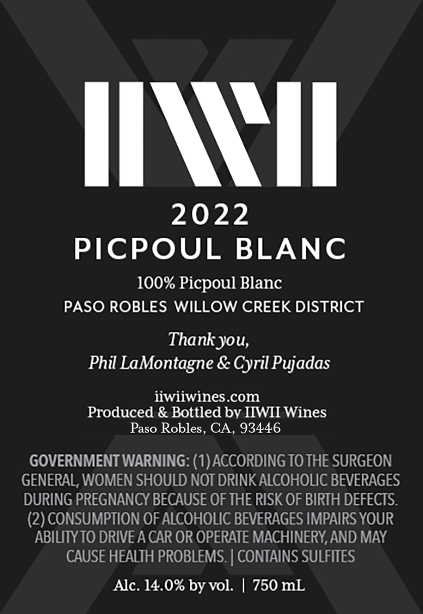 Picpoul Blanc