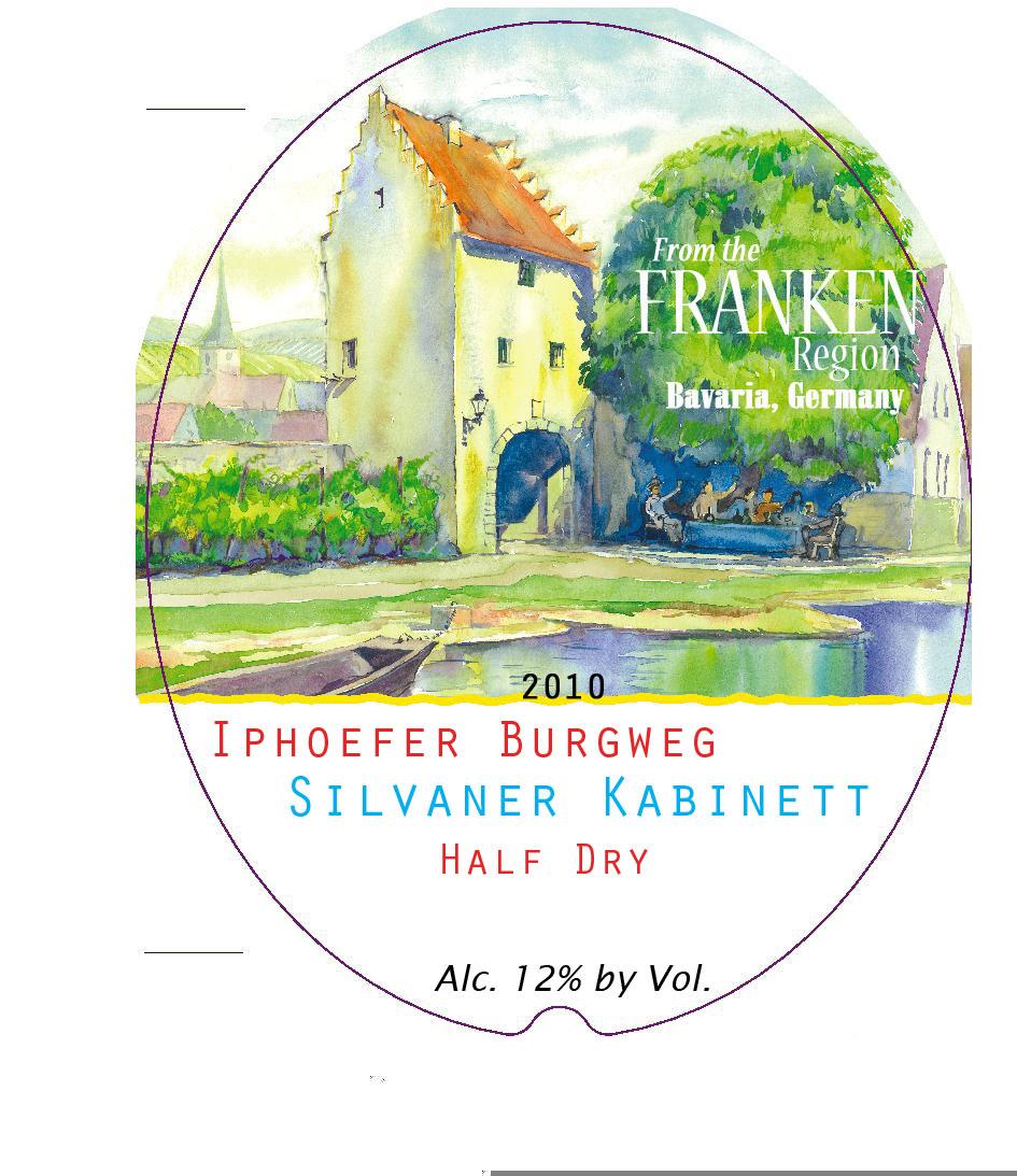 Iphoefer Burgweg Silvaner Kabinett