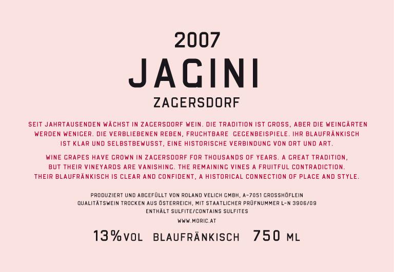 Blaufränkisch Jagini