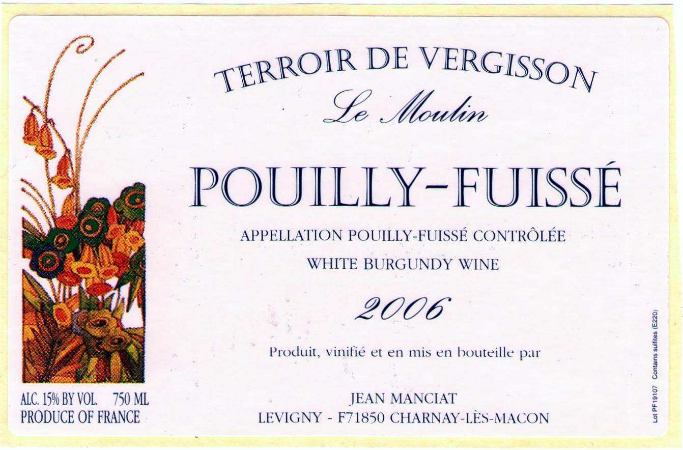 Terroir De Vergisson Le Moulin