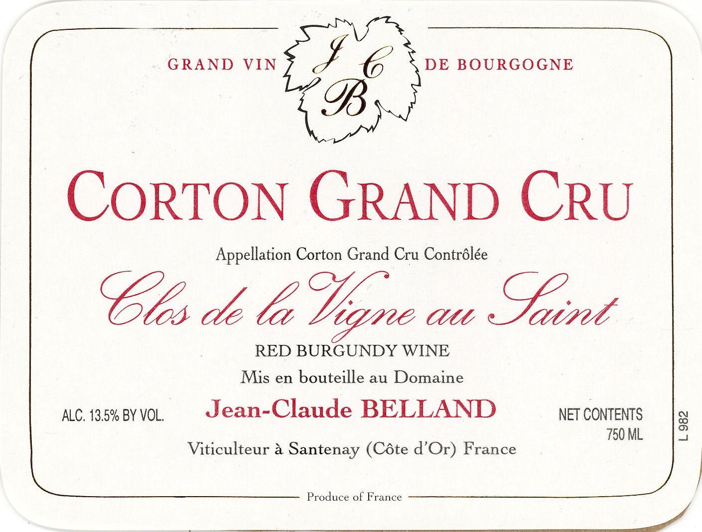 Clos De La Vigne Au Saint