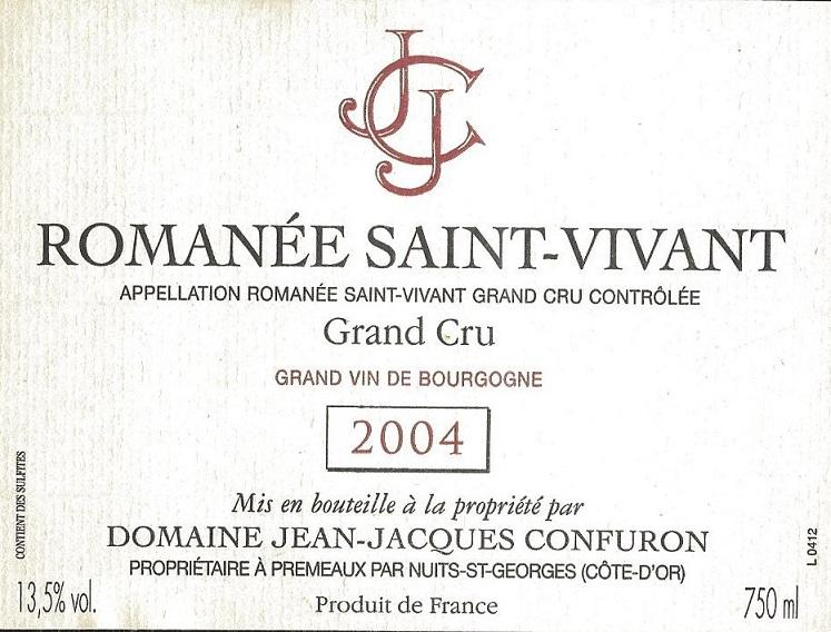 Romanée Saint-Vivant Grand Cru