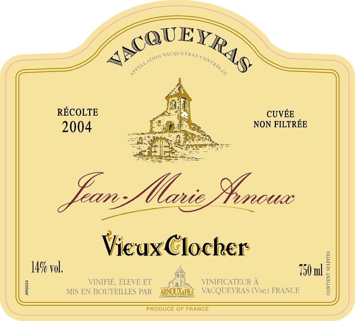 Vieux Clocher Vacqueyras
