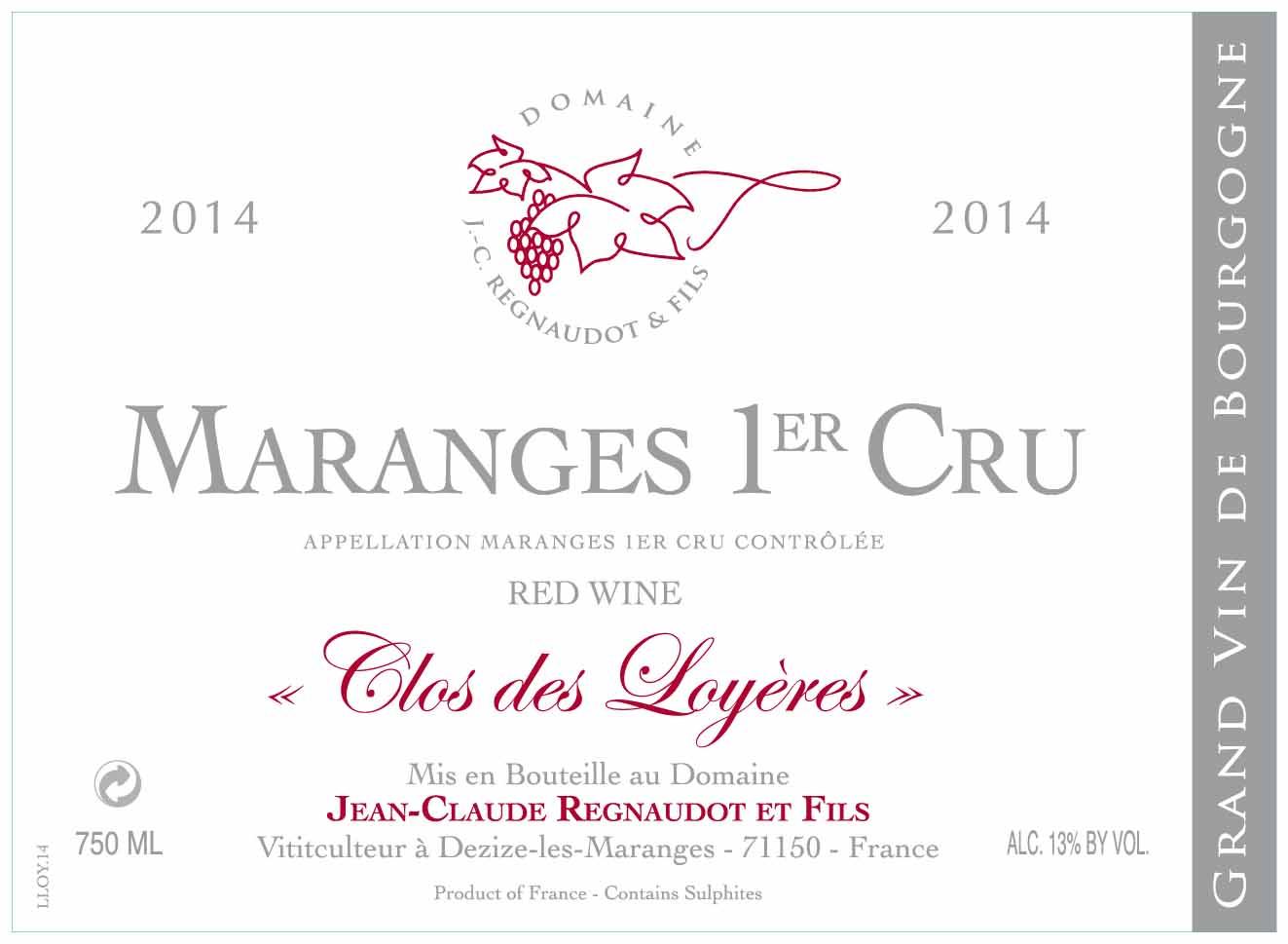 Clos Des Loyeres