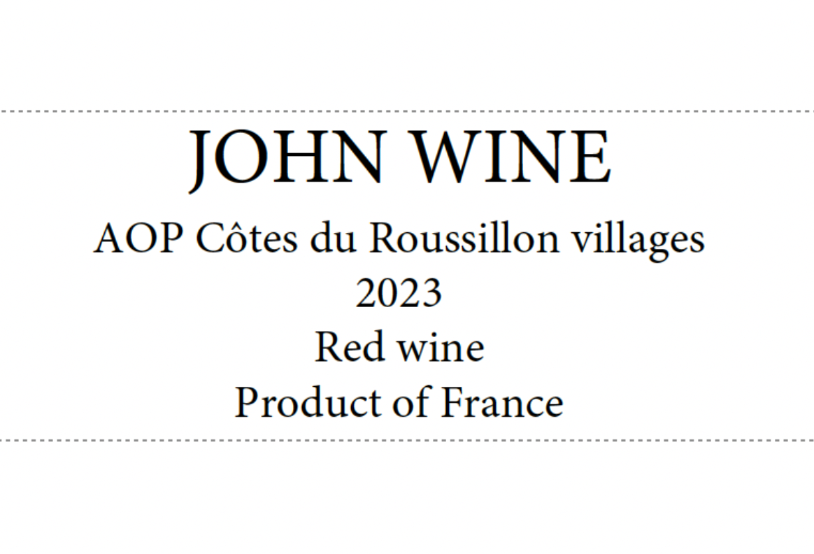 Aop Côtes Du Roussillon Villages Red Wine