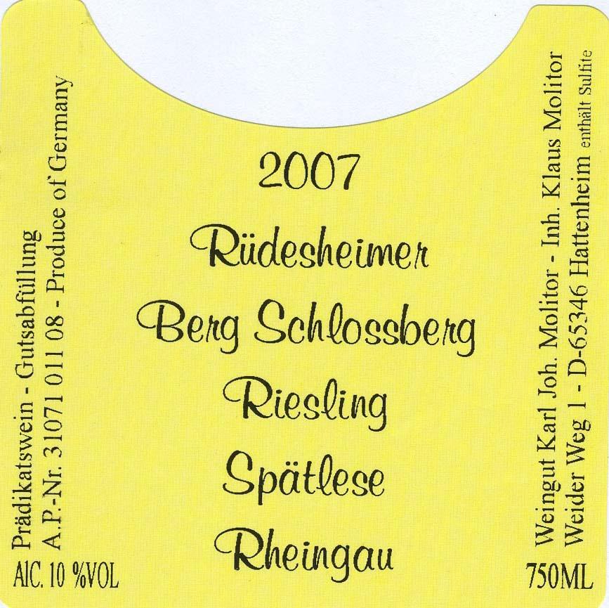 Rüdesheimer Berg Schlossberg